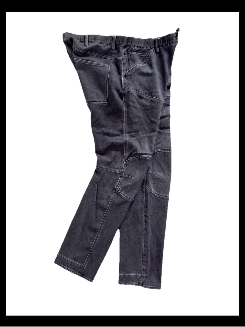 G-Star RAW 5620 3D Sport Tapered Jeans Black 38x34 Men's Moto Biker
